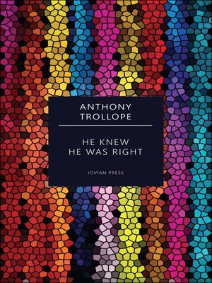 cover image of He Knew He Was Right